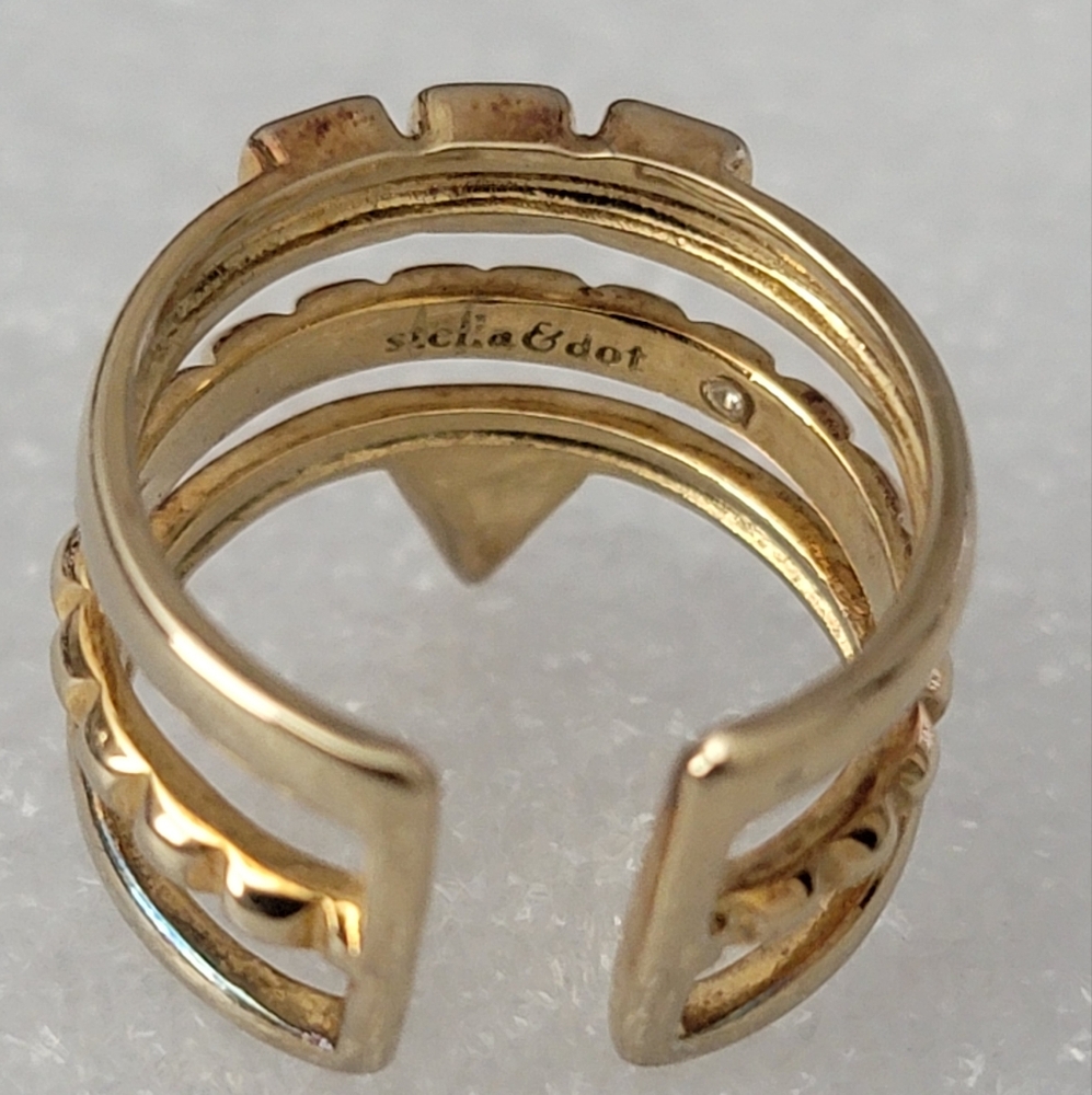 Stella & Dot Triple Ring - Picture 9 of 16